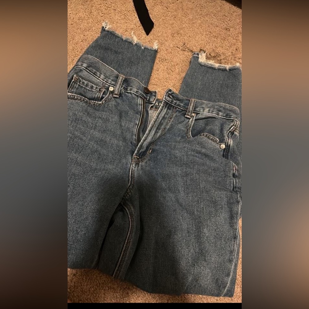 Blue Denim Mom Jeans